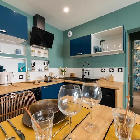 別荘 Le Marchand De Sable - Maisonnette Climatisee Classee 4 Etoiles - 2 Personnes - De La Grande Conche A 200m - *