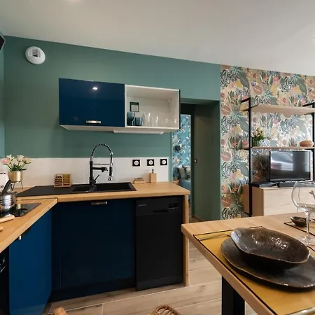 別荘 Le Marchand De Sable - Maisonnette Climatisee Classee 4 Etoiles - 2 Personnes - De La Grande Conche A 200m -